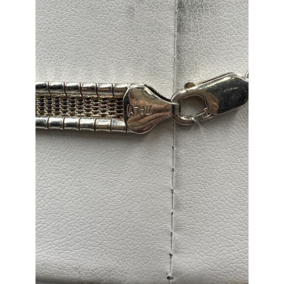 Sterling Silver Italy Omega 925 Chain Necklace 7mm 17”‎ 37. 43 Grams - Picture 9 of 11